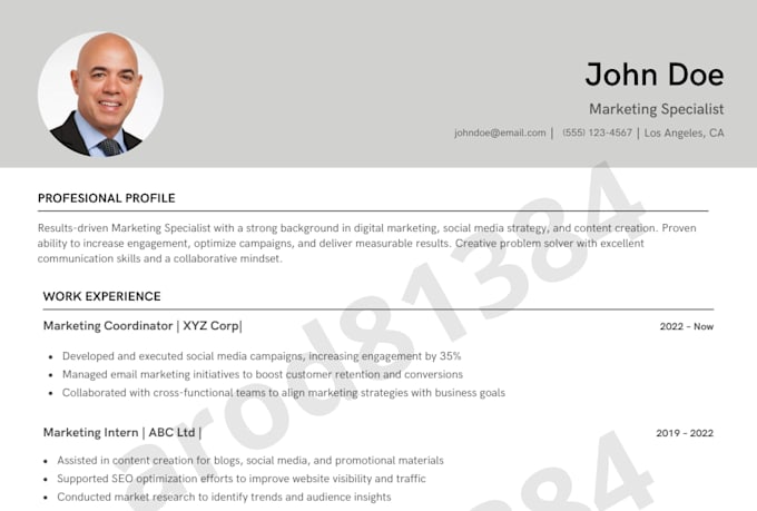 design a modern ats friendly resume that gets interviews